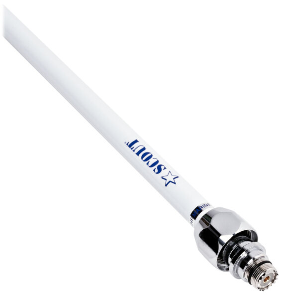 Scout KS-50 UKW Seefunk Antenne 1,5m mit PL-Buchse