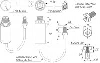 Yacht Devices NMEA2000 Abgas Temperatur Sensor 0-800°C YDGS-01N