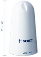Scout KS-12 die kompakte Seefunk Antenne nur 20cm hoch
